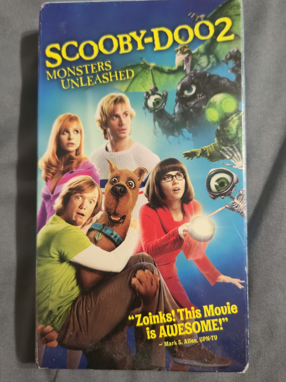 2004 Scooby-Doo 2 Monsters Unleashed Warner Bros. VHS SEALED Shaggy Velma Fred